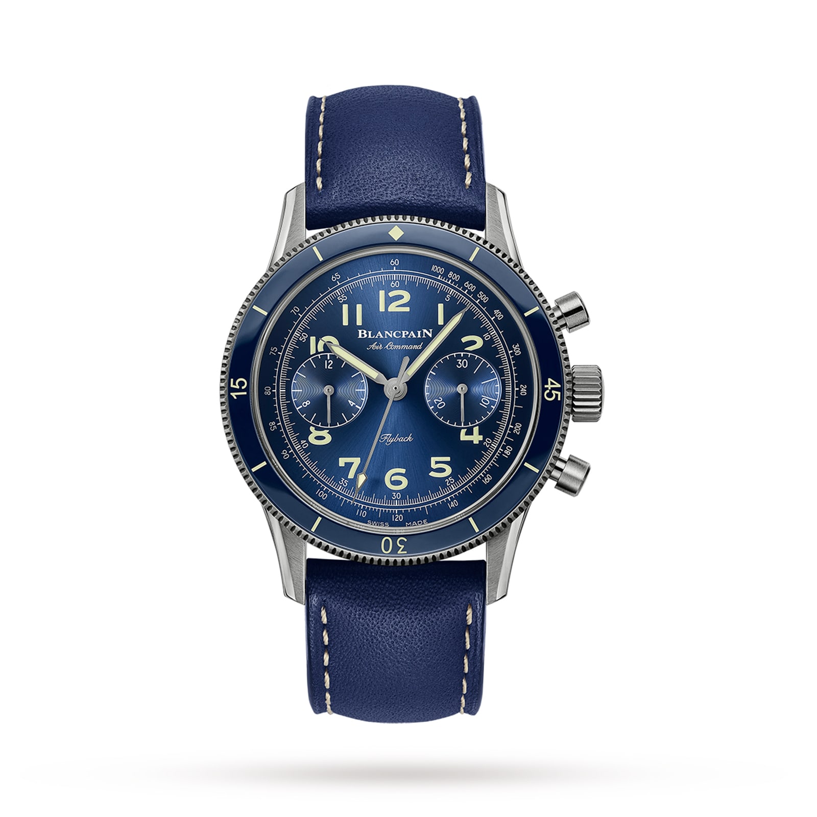 Blancpain Air Command 425mm Mens Watch Blue