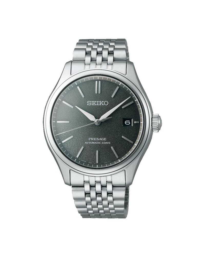 Seiko Presage Presage Classic Series Sensaicha 40mm Mens Watch Grey Green