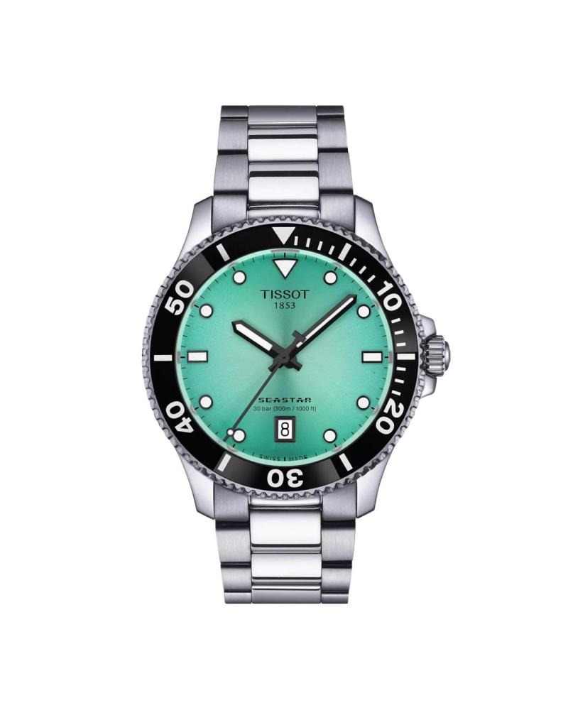 Tissot Seastar 2000 40mm Mens Watch Green