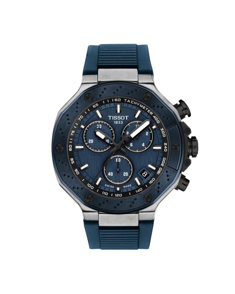 Tissot TRace 45mm Mens Watch Blue