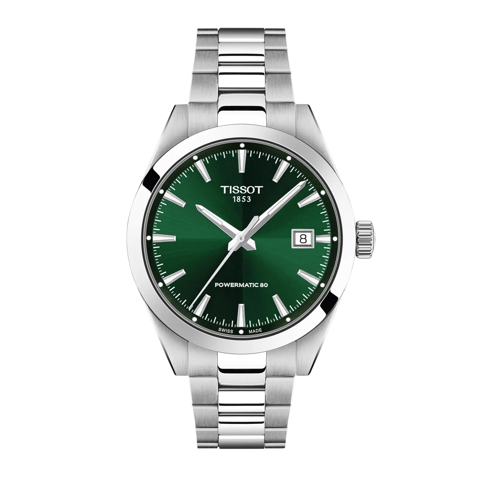 Tissot Gentleman Automatic 38mm Mens Watch Green