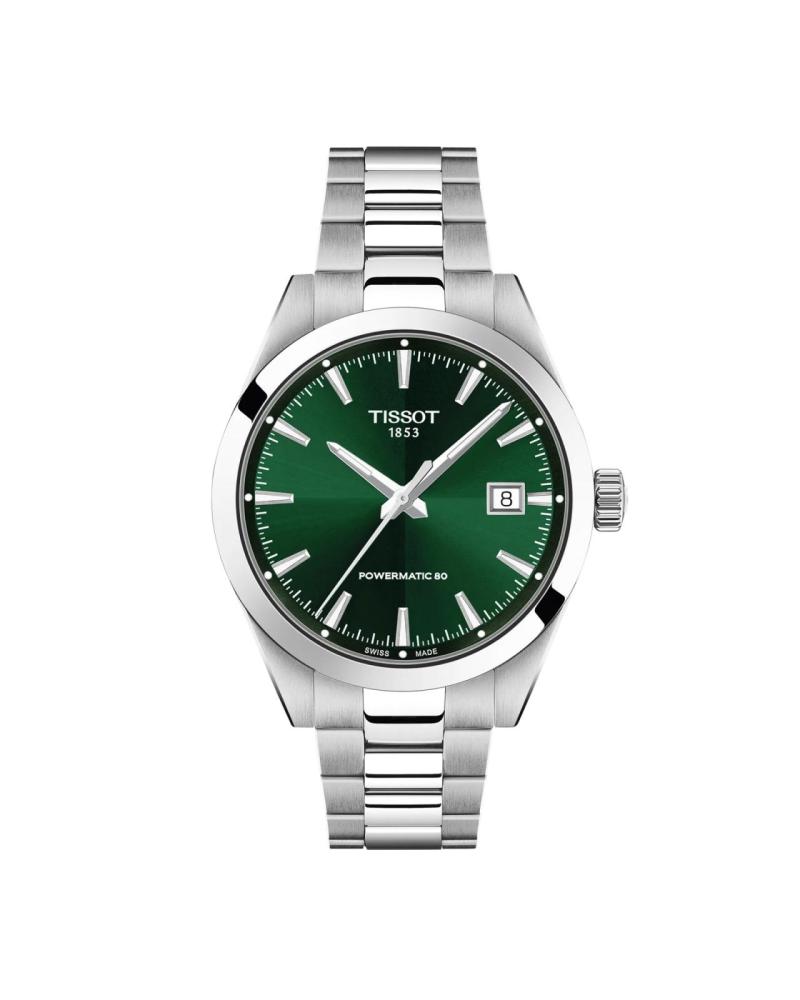 Tissot Gentleman Automatic 38mm Mens Watch Green
