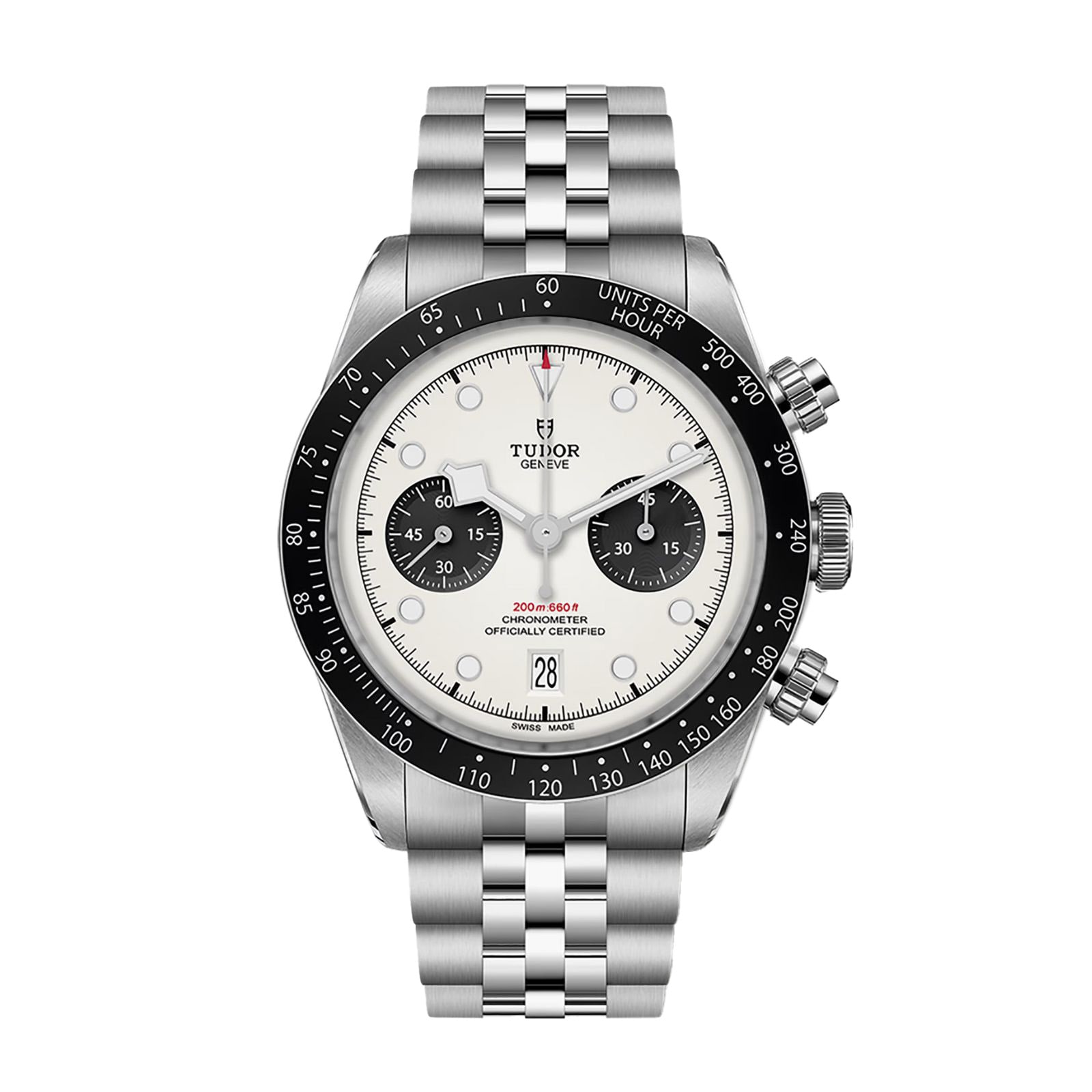 Tudor Black Bay Chrono 41mm Steel Case Steel Bracelet