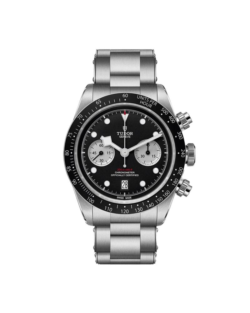 Tudor Black Bay Chrono 41mm Steel Case Steel Bracelet