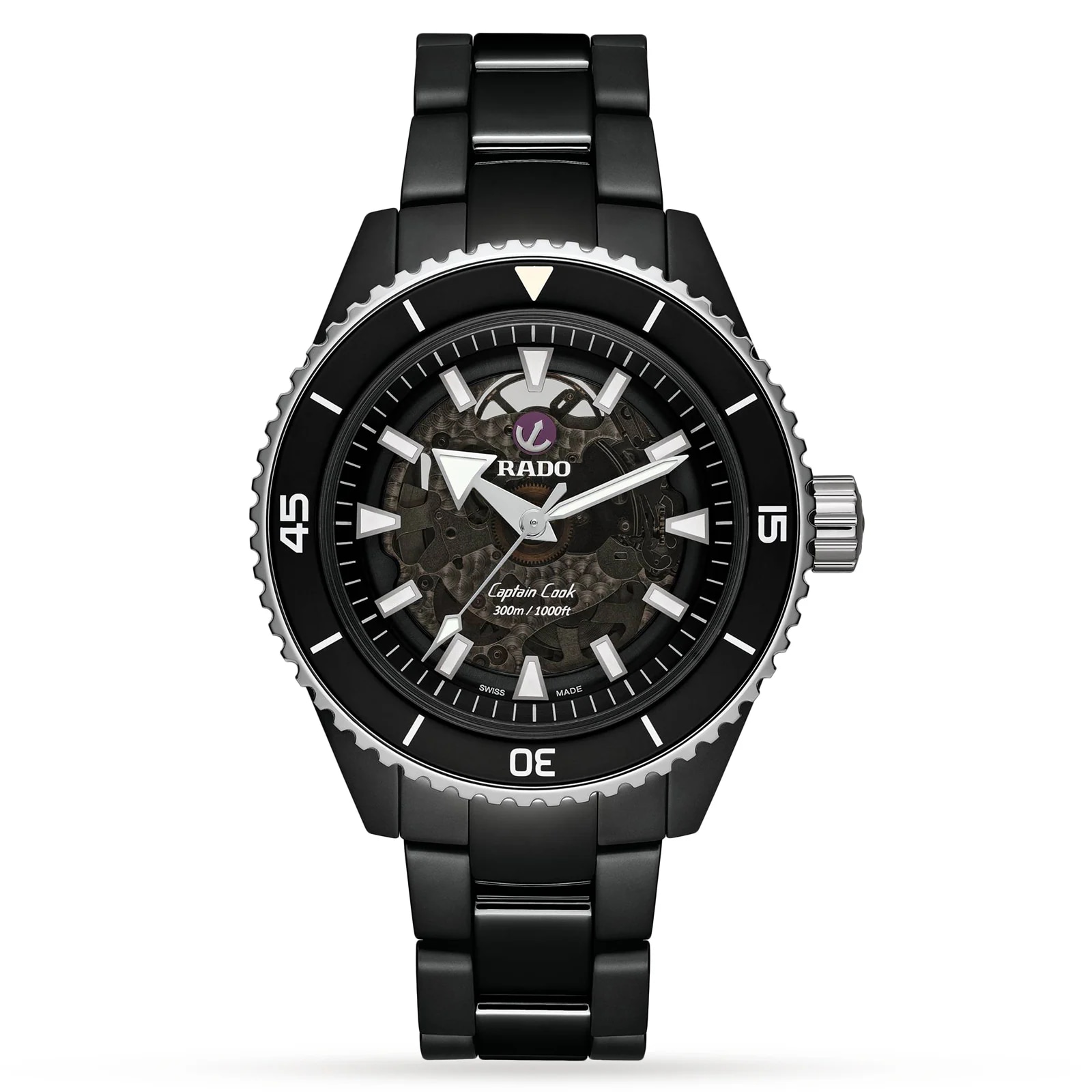 ExDisplay Rado Captain Cook 43mm Mens