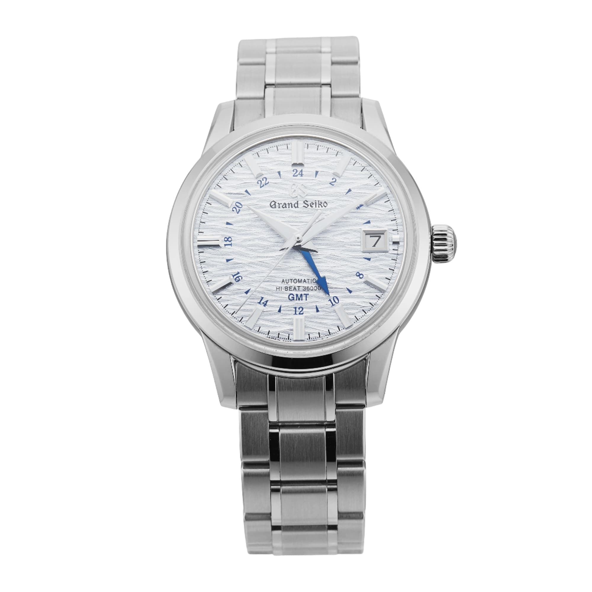 ExDisplay Grand Seiko Elegance Mechanical Seasons Summer HiBeat 36000 GMT