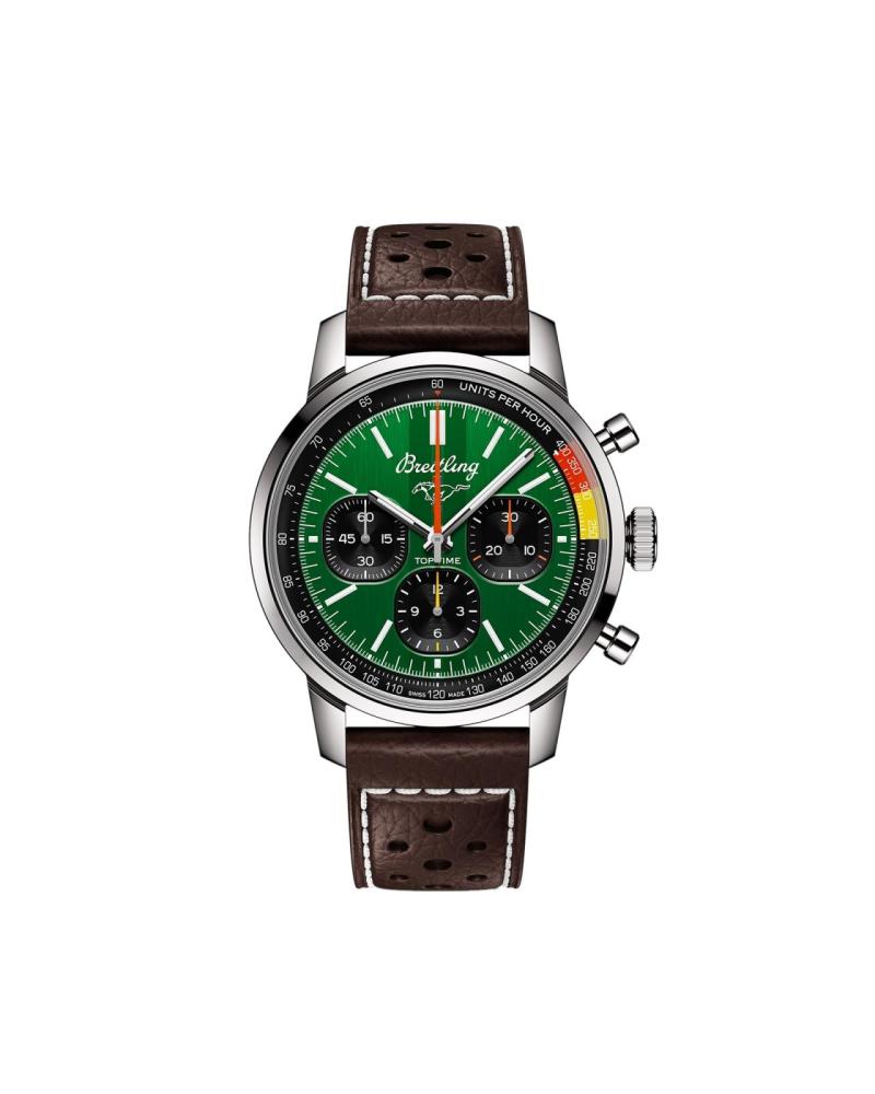 ExDisplay Breitling Top Time B01 Classic Cars Ford Mustang 41mm Mens Watch
