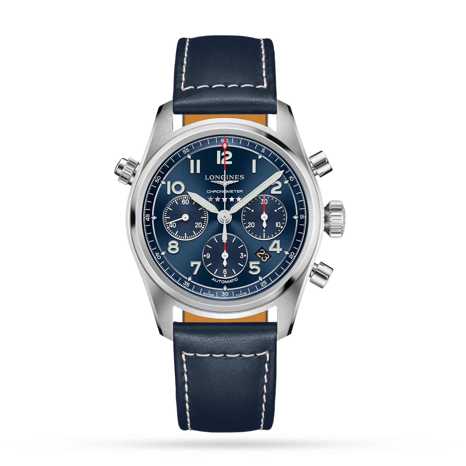ExDisplay Longines Spirit Chronograph 42mm Stainless Steel