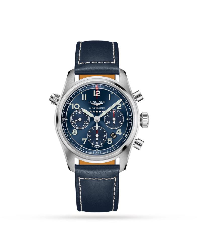 ExDisplay Longines Spirit Chronograph 42mm Stainless Steel