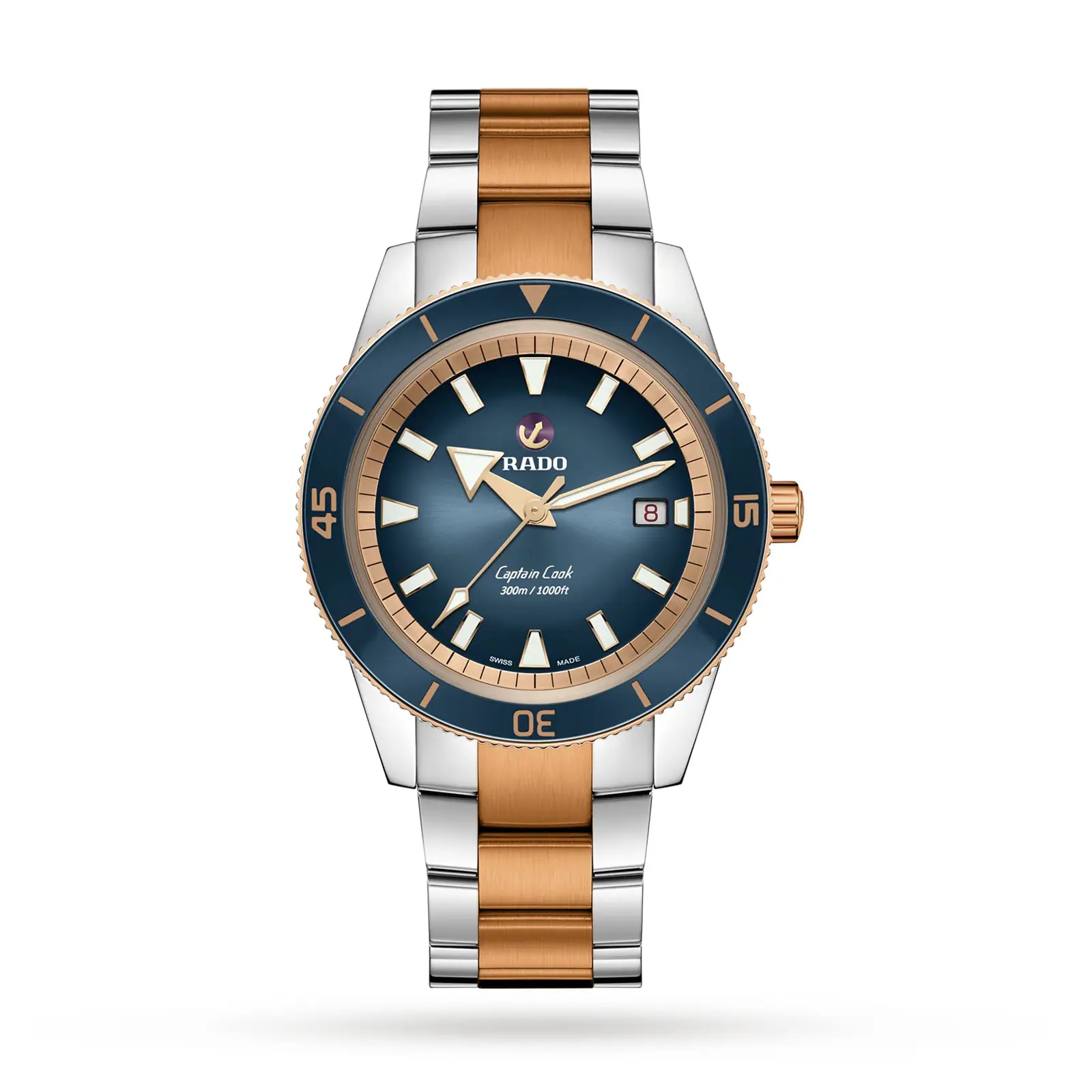 ExDisplay Rado Captain Cook 42mm Stainless Steel and PVD