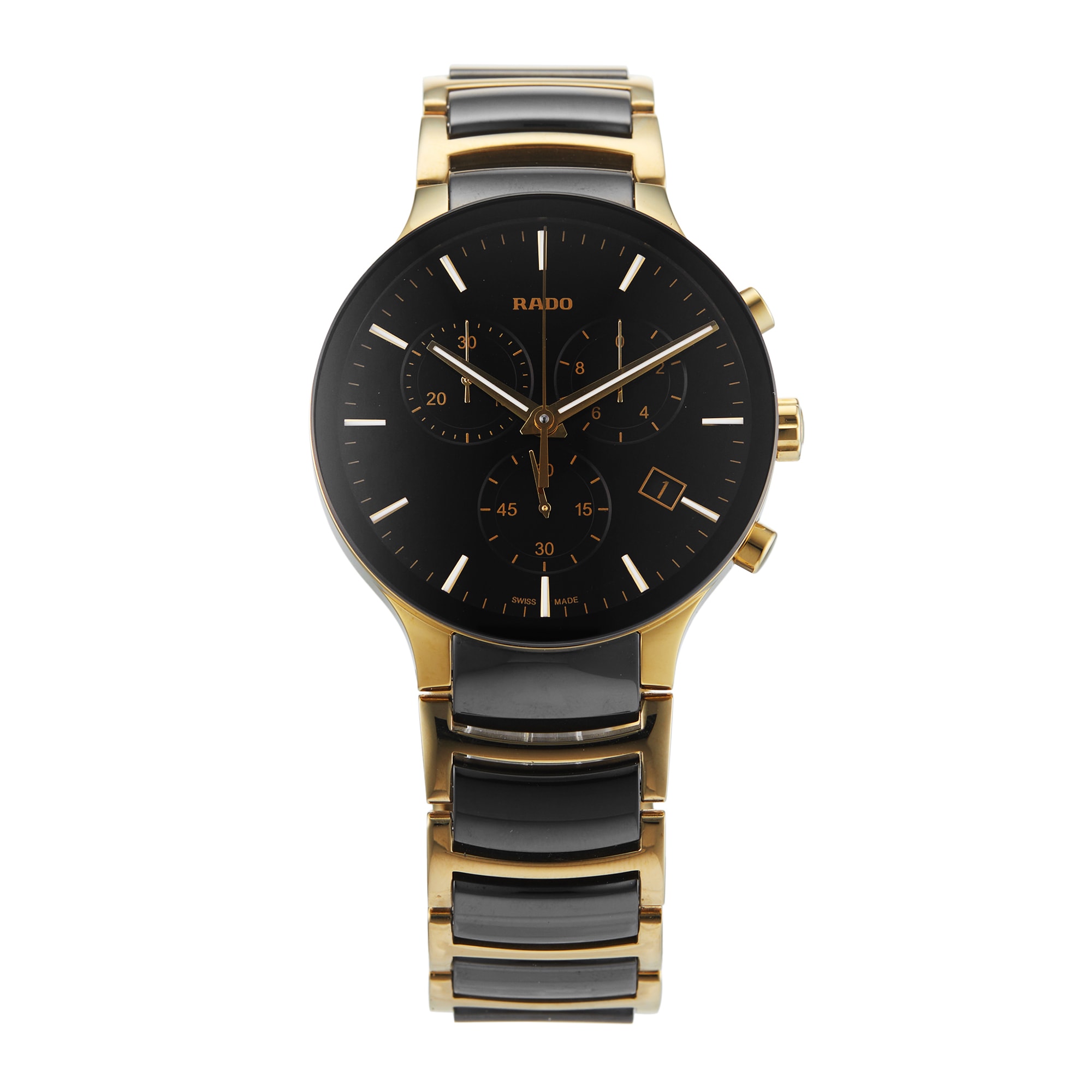 ExDisplay Rado Centrix 40mm Quartz Mens Watch