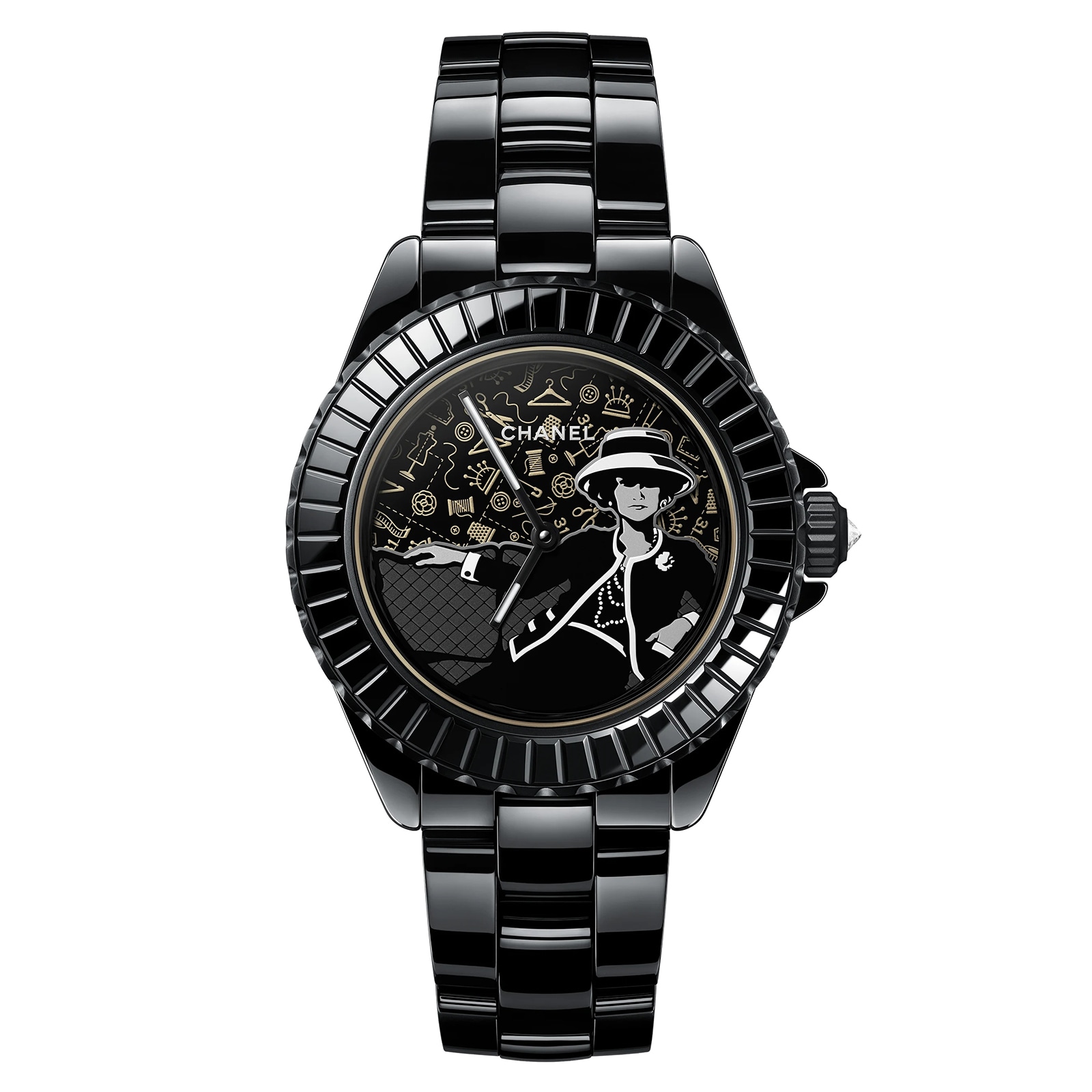 Chanel MADEMOISELLE J12 WATCH CALIBRE 121 LIMITED EDITION 38 MM