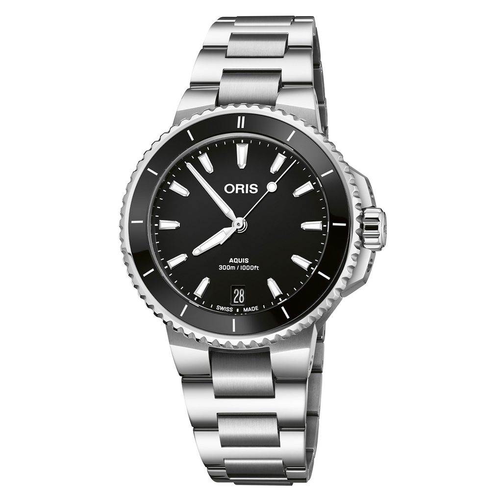 Oris Aquis Date 365mm Black Dial