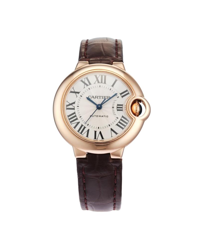 PreOwned Cartier Ballon Bleu De 33mm Rose Gold