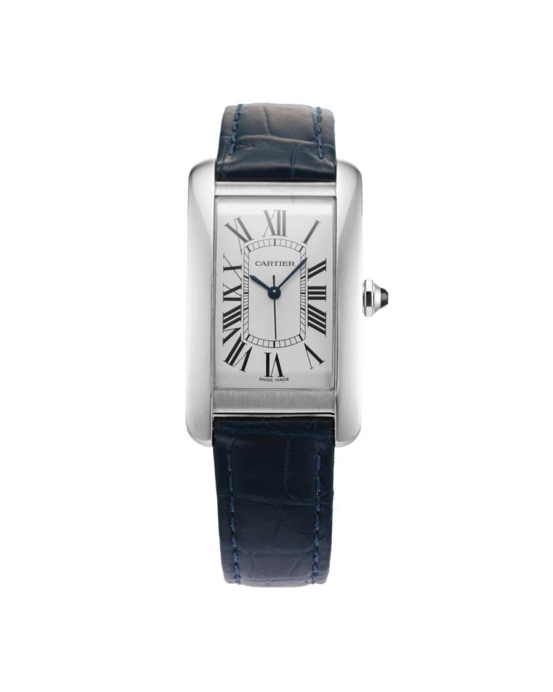 PreOwned Cartier Tank Ameacutericaine 266mm Stainless Steel