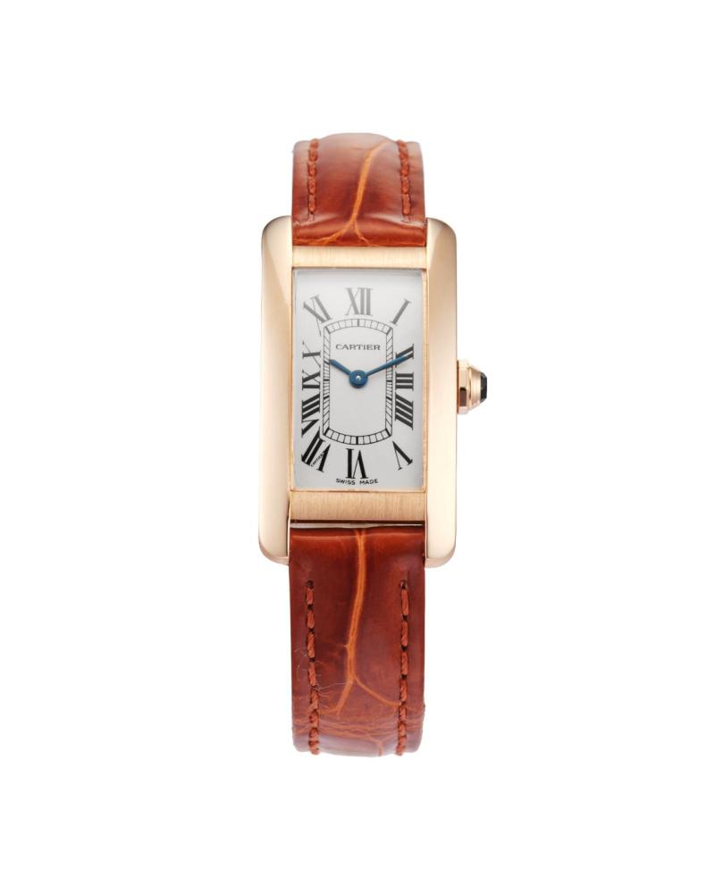 PreOwned Cartier Tank Americaine 19mm Rose Gold