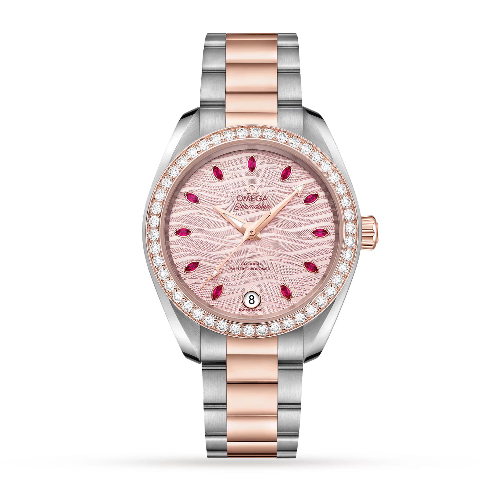 PreOwned Omega Seamaster Aqua Terra 150M CoAxial Master Chronometer 34mm Automatic Ladies Watch