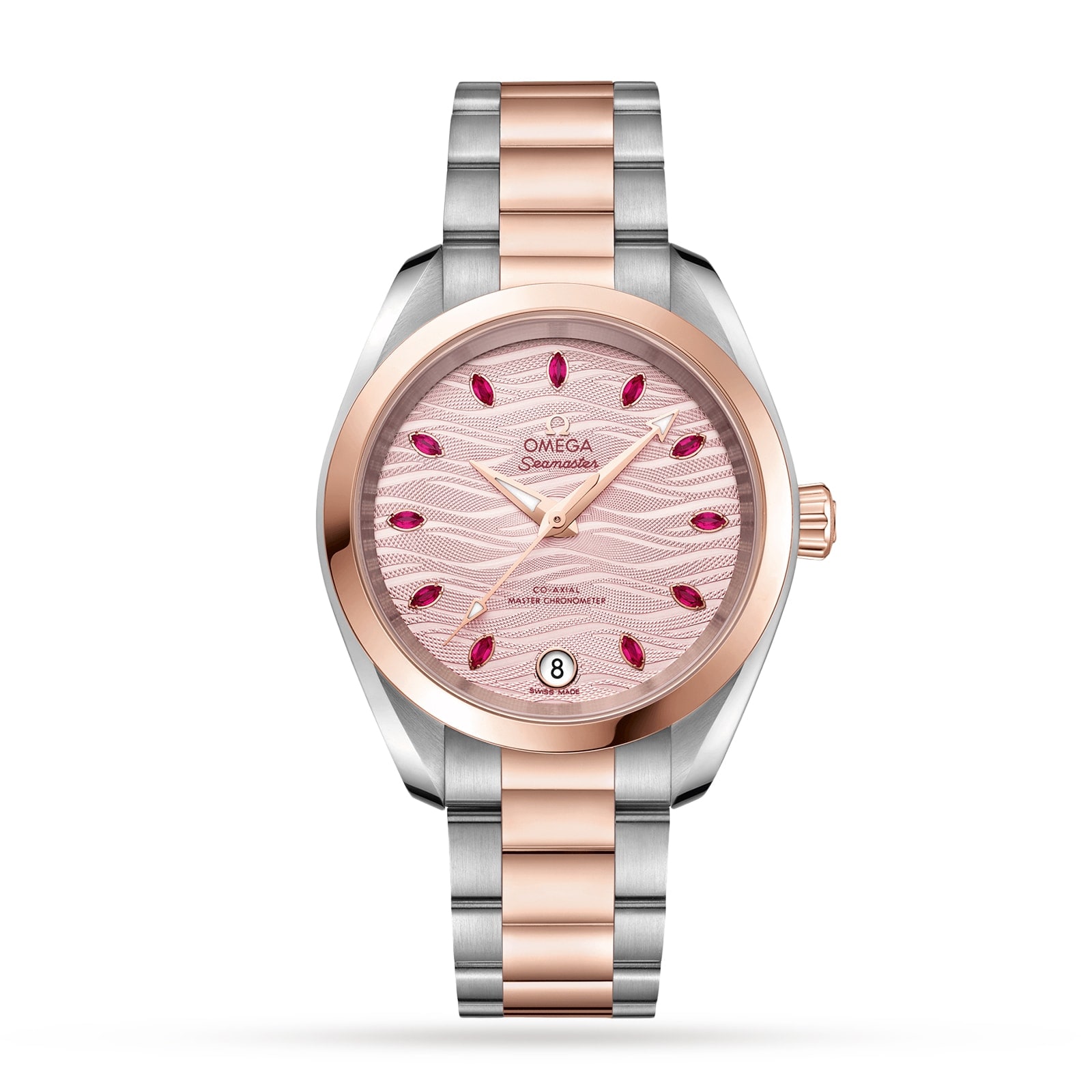 PreOwned Omega Seamaster Aqua Terra 150M CoAxial Master Chronometer 34mm Automatic Ladies Watch