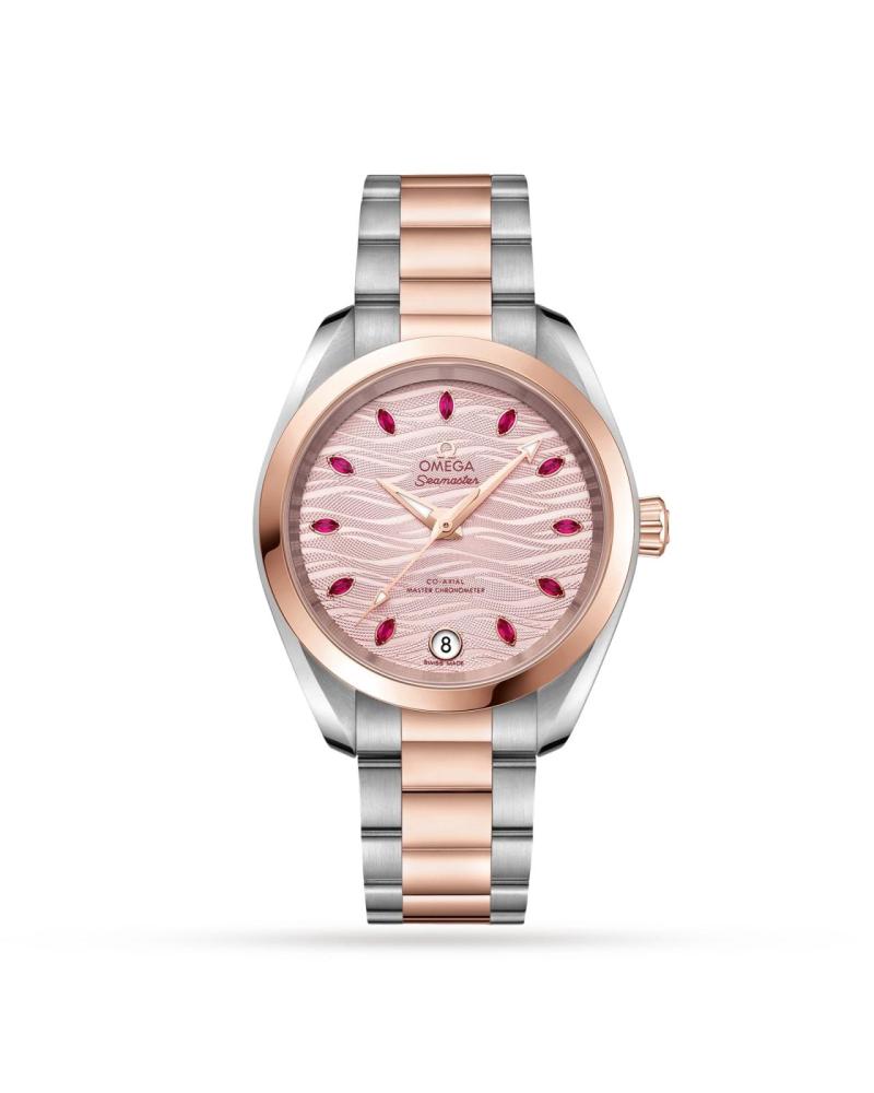 PreOwned Omega Seamaster Aqua Terra 150M CoAxial Master Chronometer 34mm Automatic Ladies Watch