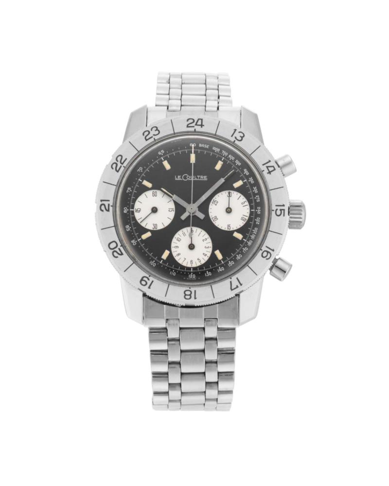 Vintage JaegerLeCoultre Great White Shark Chronograph 1960s 405MM Stainless Steel