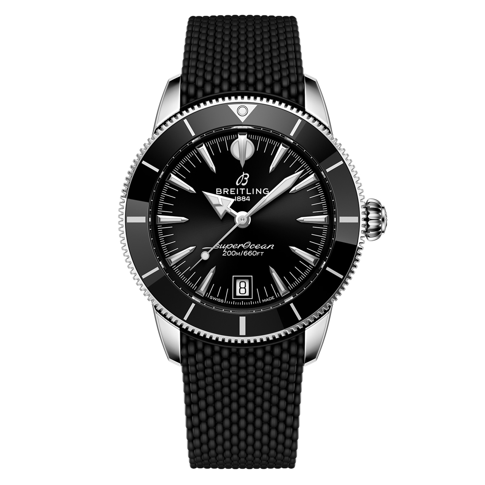 Breitling Superocean Heritage B31 Automatic 40mm Mens Watch Black Rubber