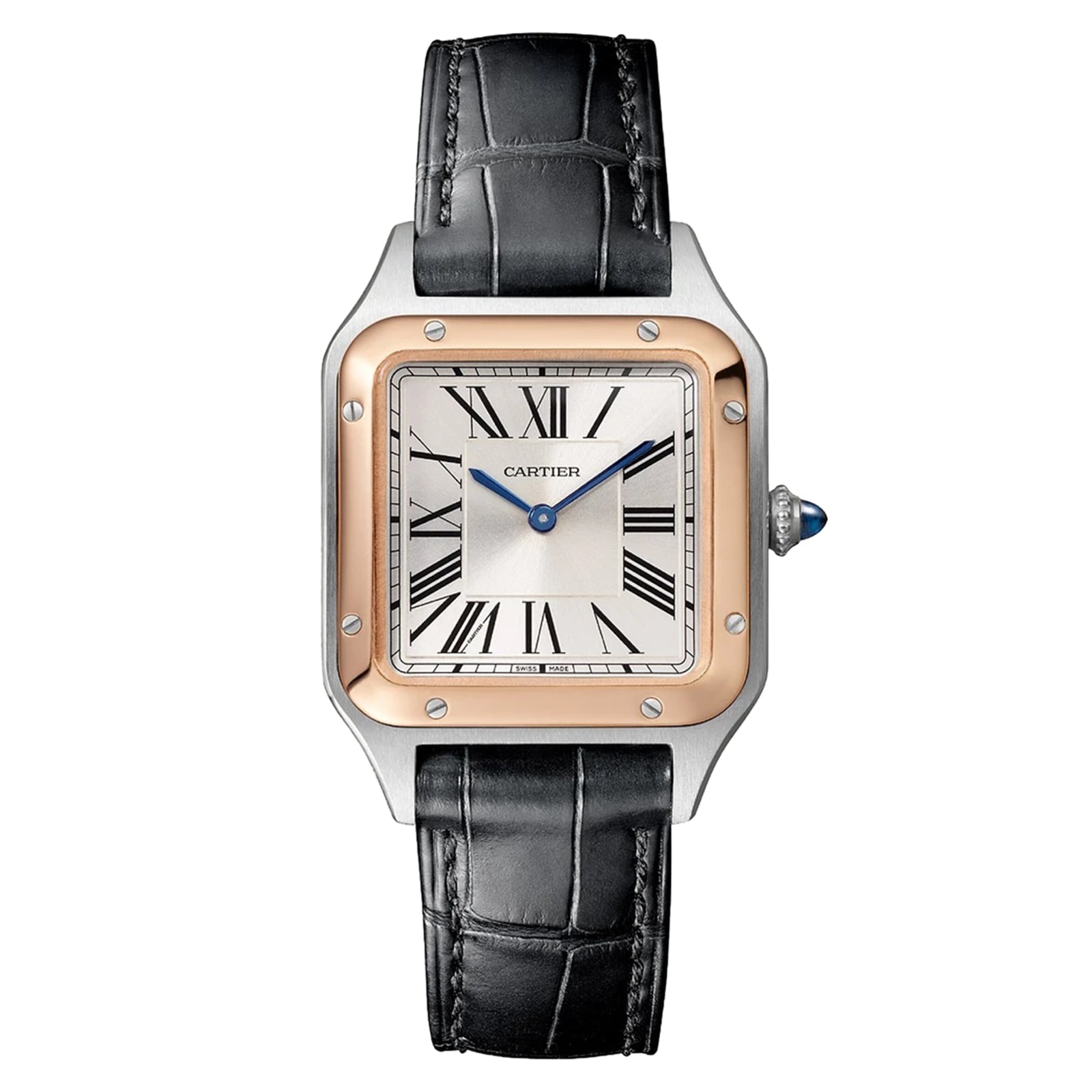 Cartier SantosDumont Watch Small Model High Autonomy Quartz Movement Steel Case