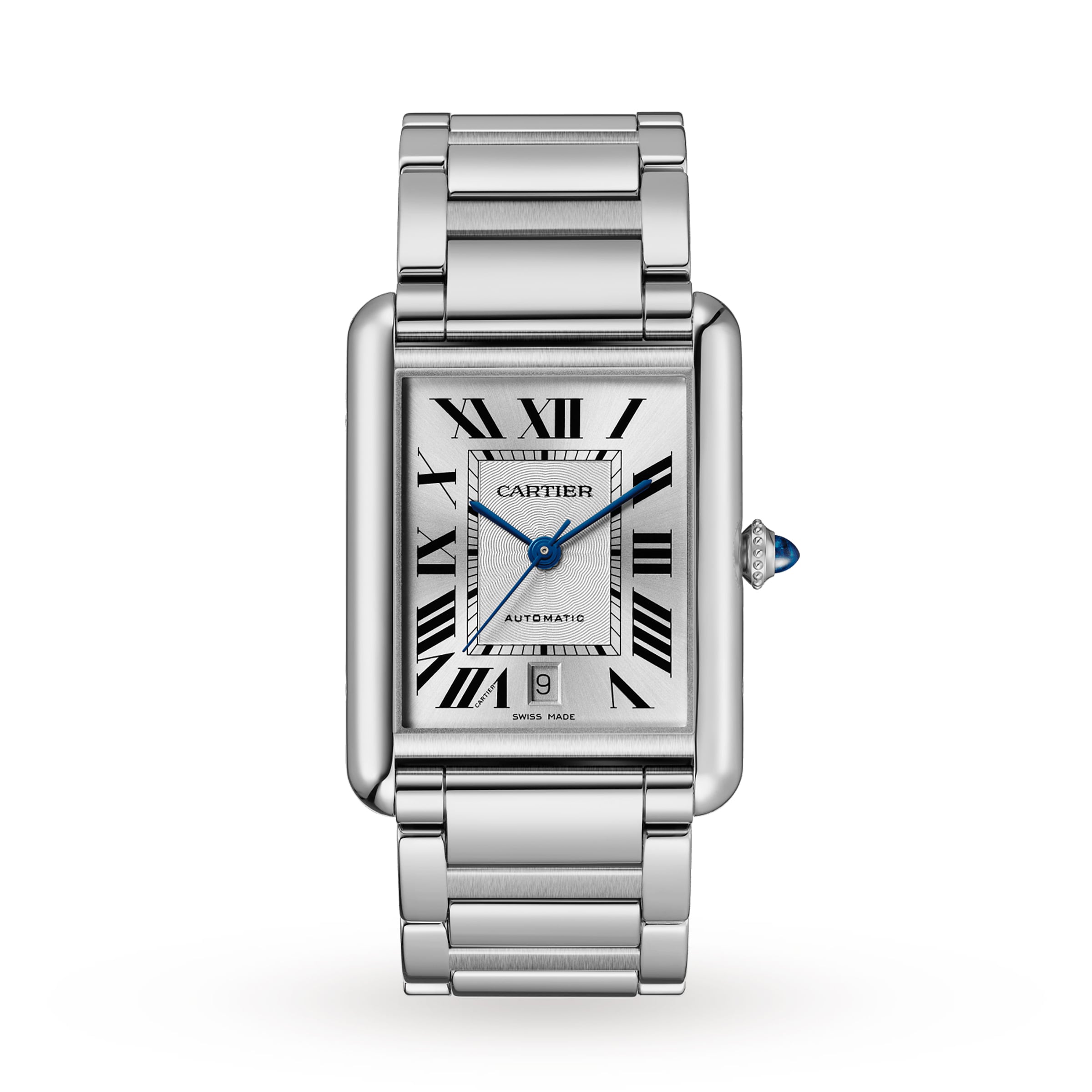 Cartier Tank Must ExtraLarge Model Automatic Movement Steel 41mm X 31mm
