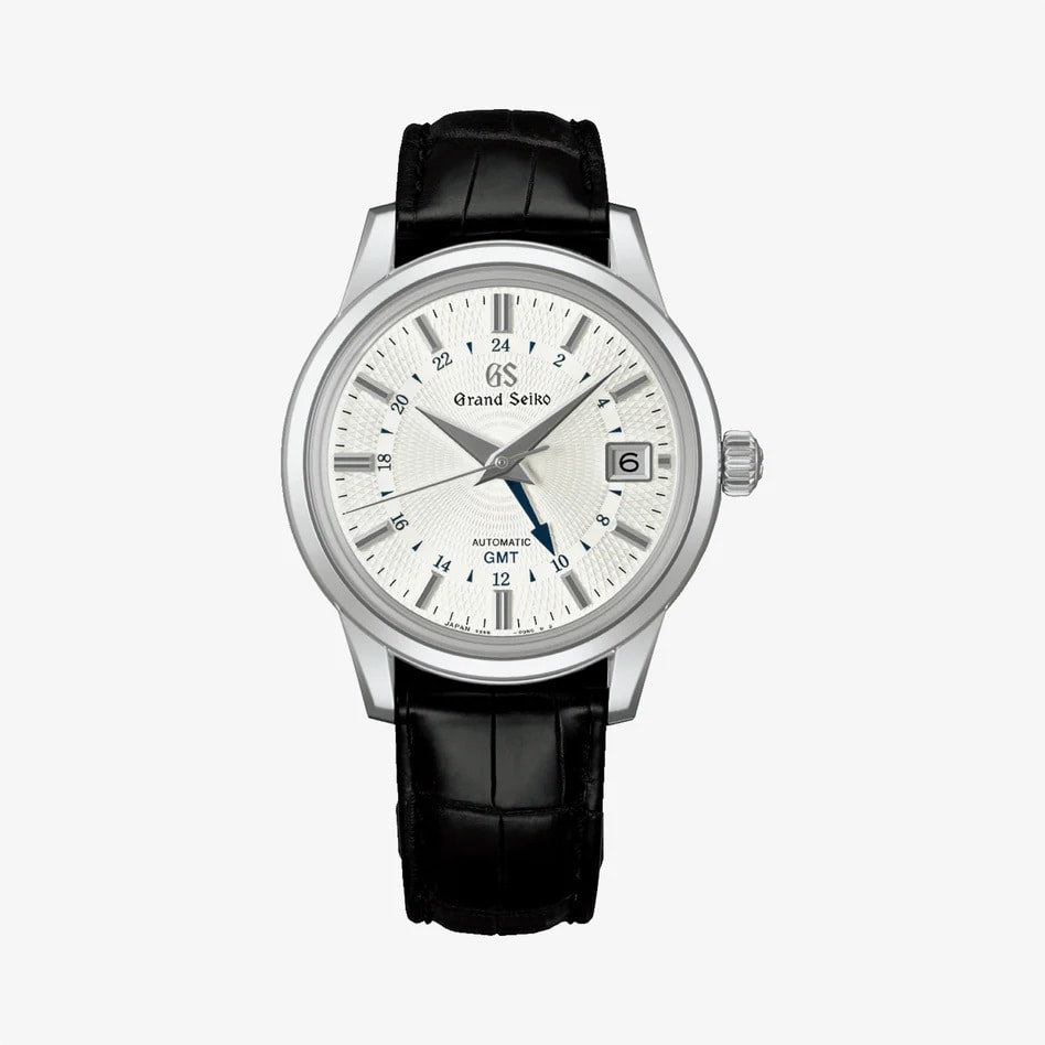 Grand Seiko Automatic GMT Snowdrop 395mm Mens Watch White