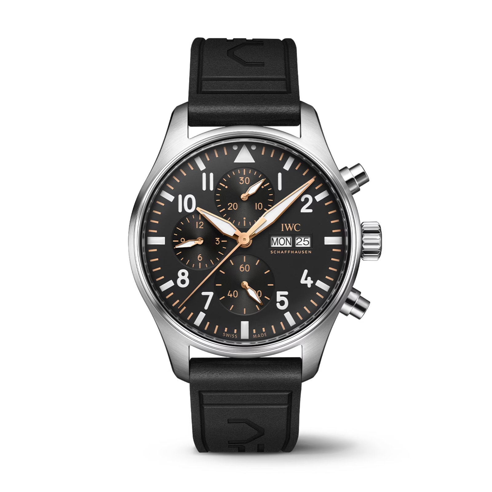 IWC Pilots Chronograph 43mm APXGP Mens Watch Black