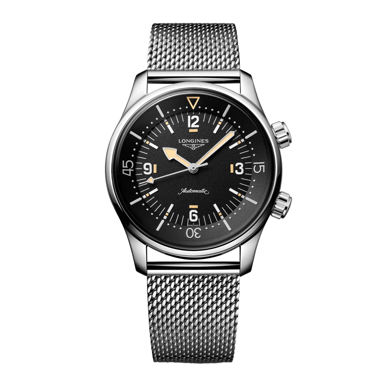 Longines Legend Diver 59 42mm Mens Watch Black