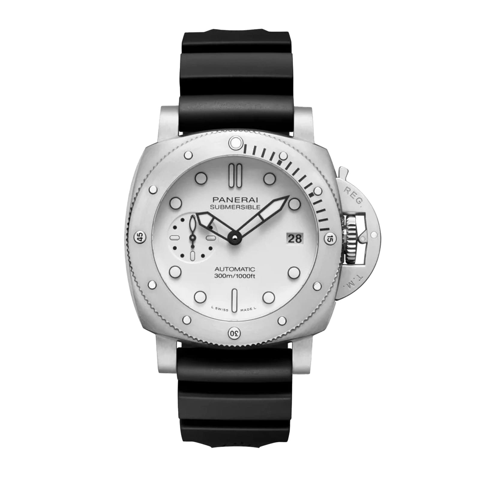Panerai Submersible 42mm Mens Watch Interchangeable Strap