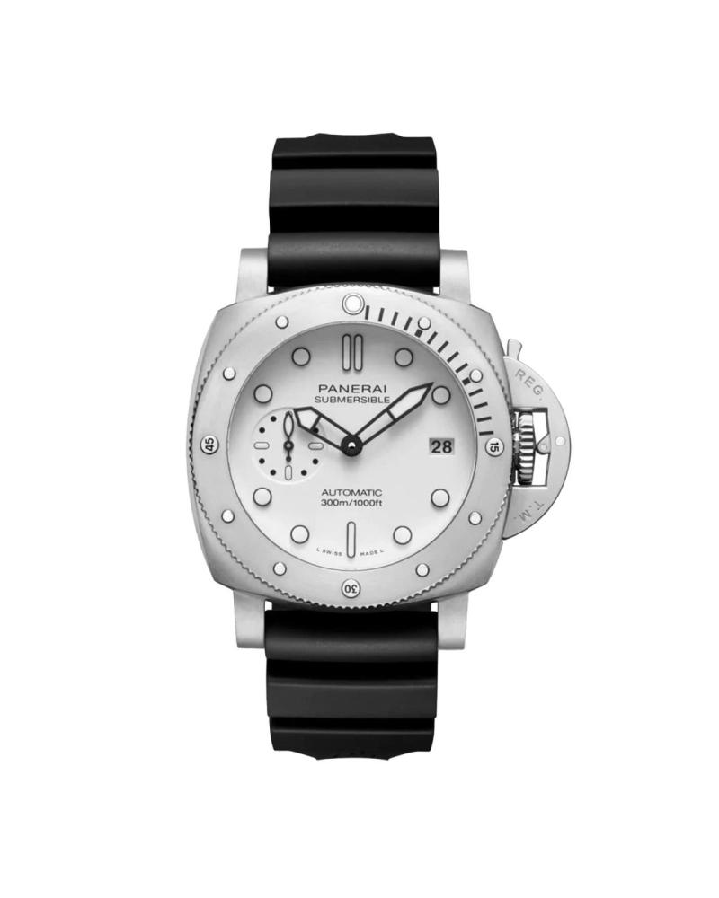 Panerai Submersible 42mm Mens Watch Interchangeable Strap