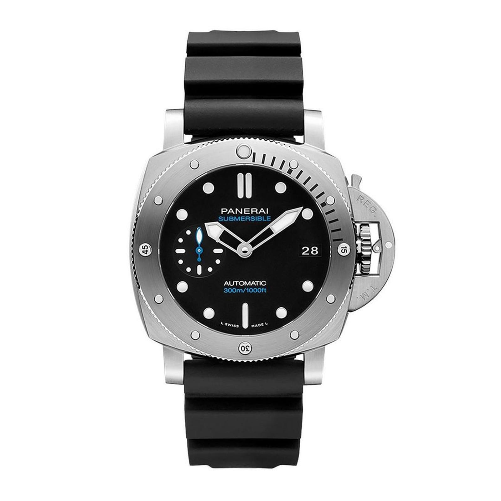 Panerai Submersible QuarantaQuattro 44mm Mens Watch Interchangeable Strap