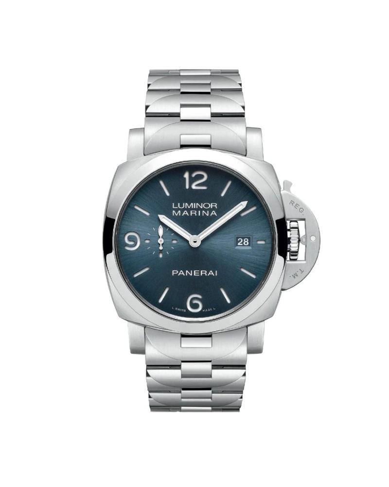 Panerai Luminor Marina 44mm Mens Watch Blue
